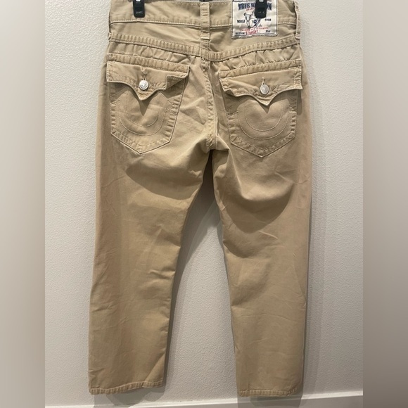 True Religion khaki Women Pants Tan Size 32 - Picture 6 of 6